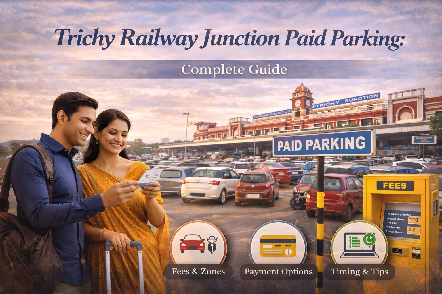 Trichy Railway Junction Paid Parking: Complete Guide 2026 - Rates, Timings & Tips