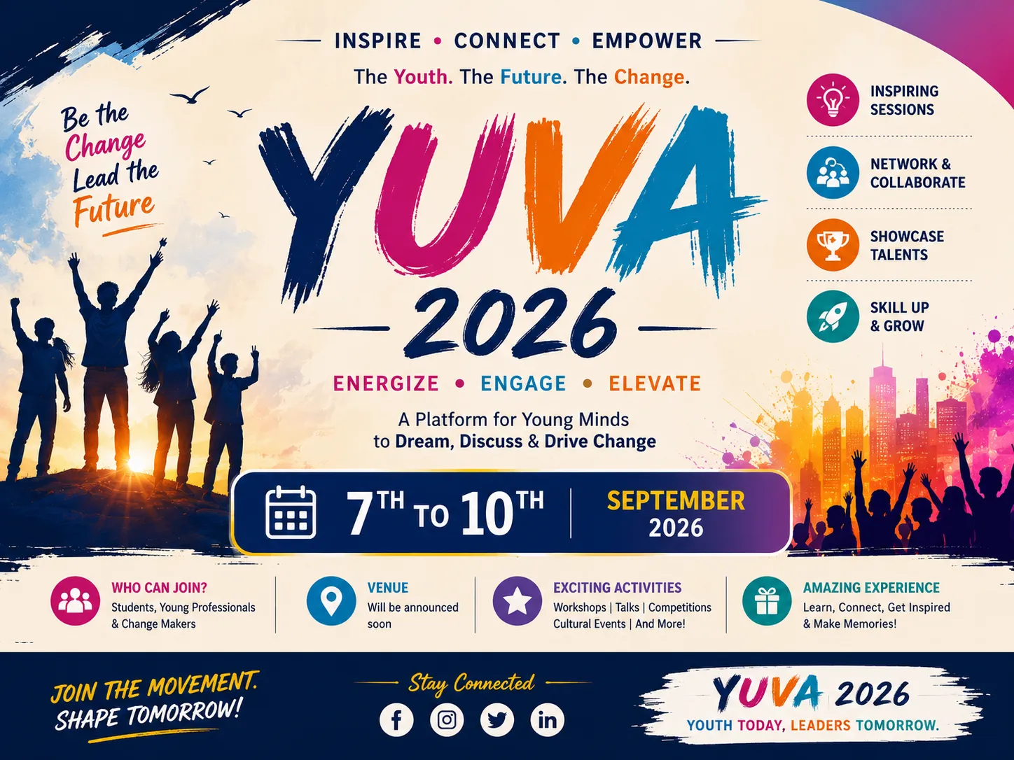 YUVA 2026 - Technology & Entrepreneurship event in Trichy, Tamil Nadu